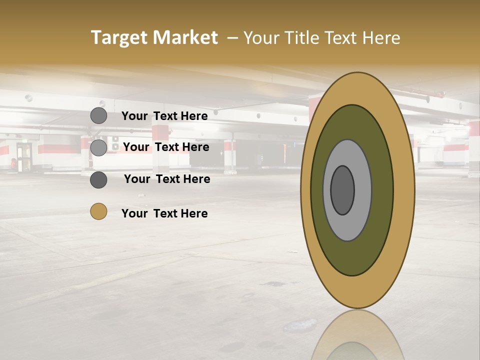 Lot Way Scene PowerPoint Template