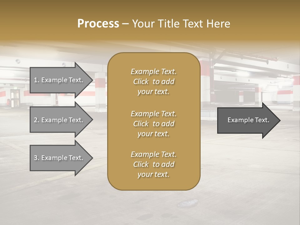Lot Way Scene PowerPoint Template