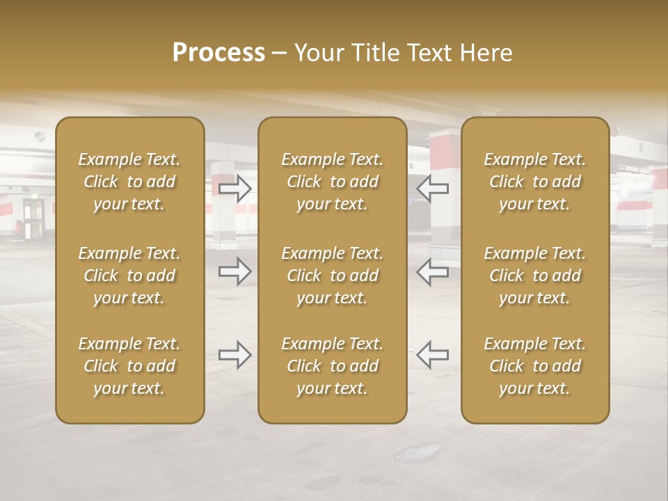 Lot Way Scene PowerPoint Template