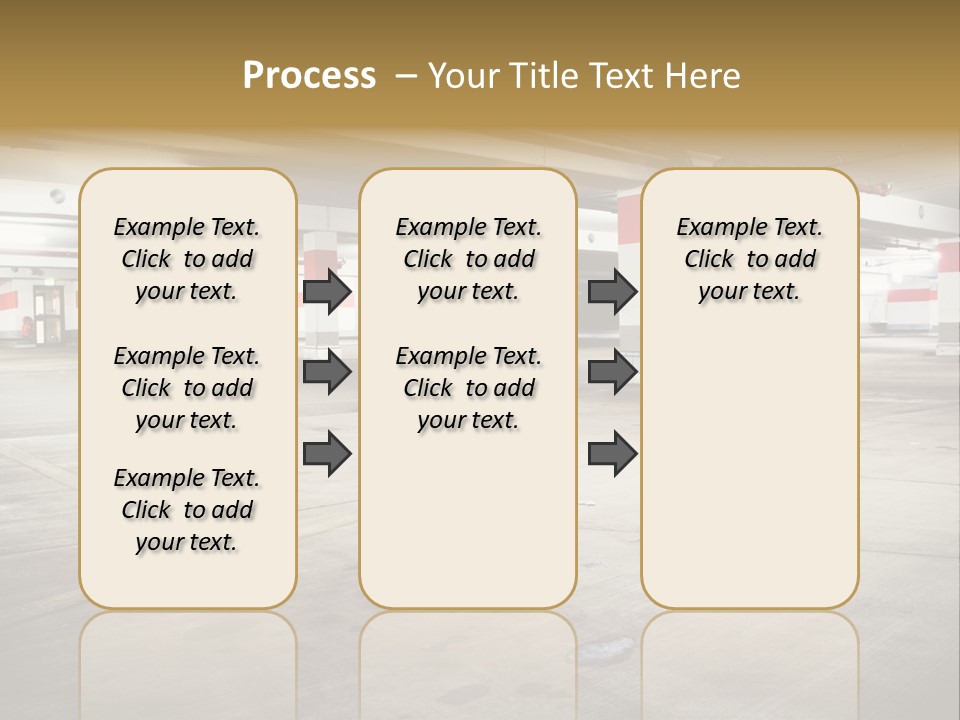 Lot Way Scene PowerPoint Template