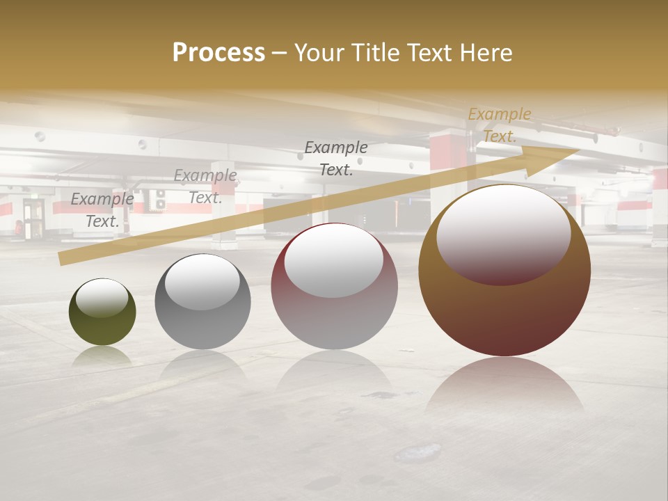 Lot Way Scene PowerPoint Template