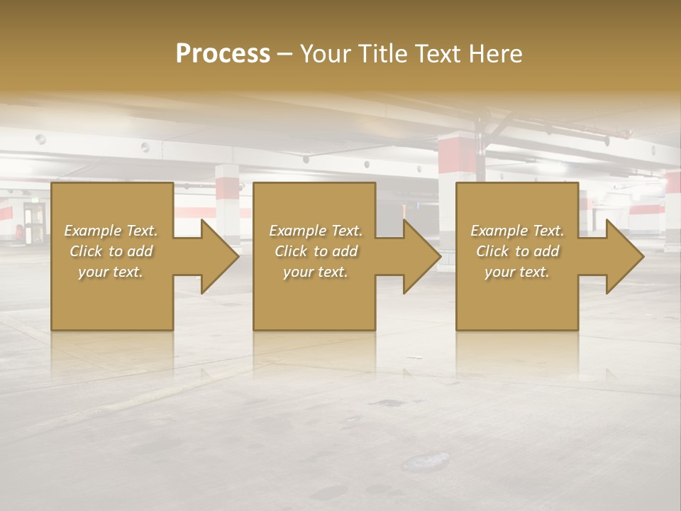 Lot Way Scene PowerPoint Template