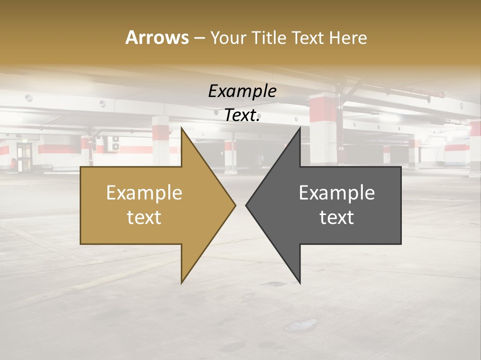 Lot Way Scene PowerPoint Template