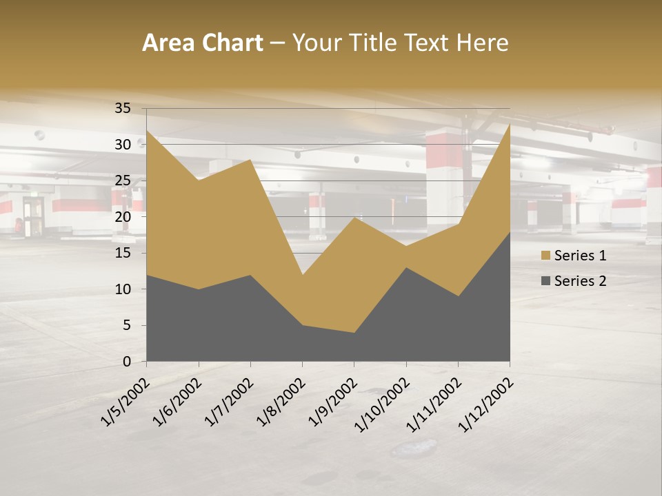 Lot Way Scene PowerPoint Template