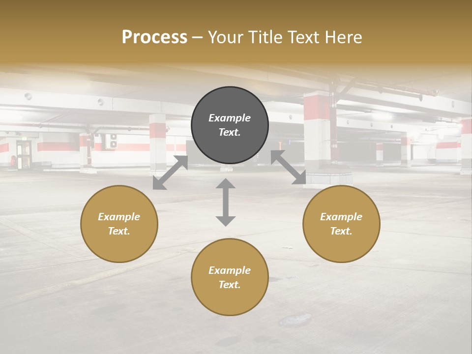 Lot Way Scene PowerPoint Template
