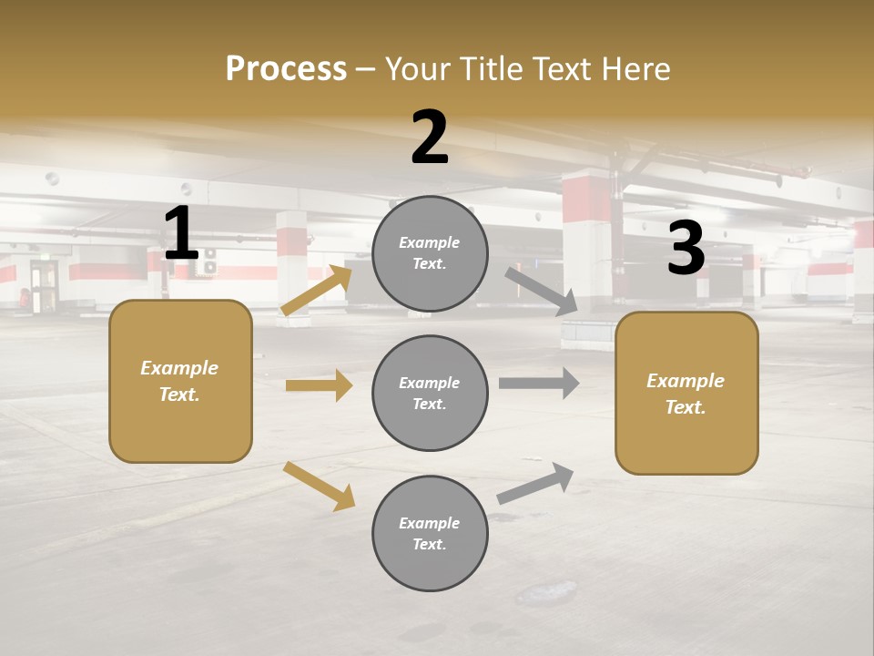 Lot Way Scene PowerPoint Template
