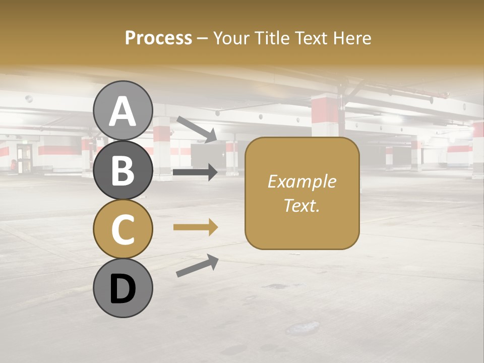 Lot Way Scene PowerPoint Template