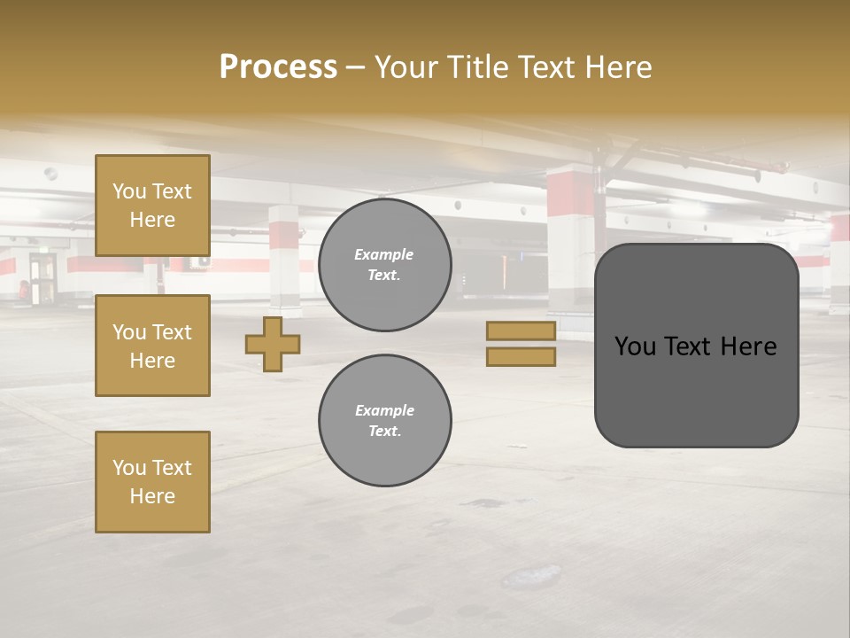 Lot Way Scene PowerPoint Template