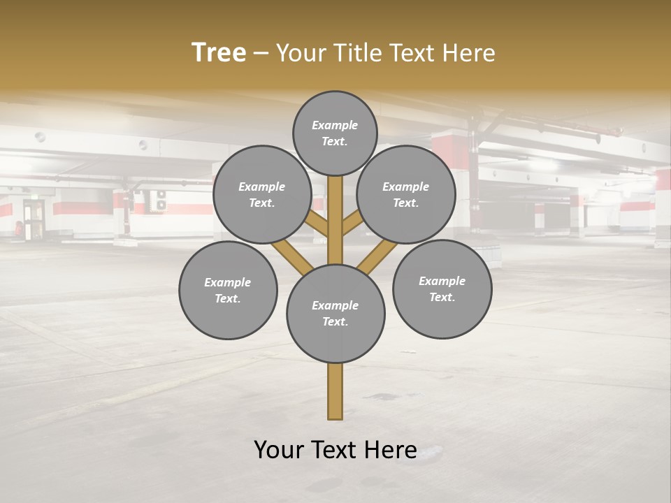 Lot Way Scene PowerPoint Template