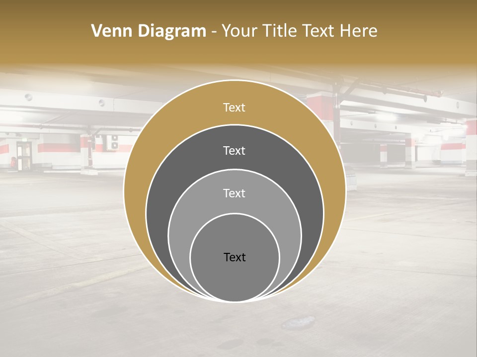 Lot Way Scene PowerPoint Template