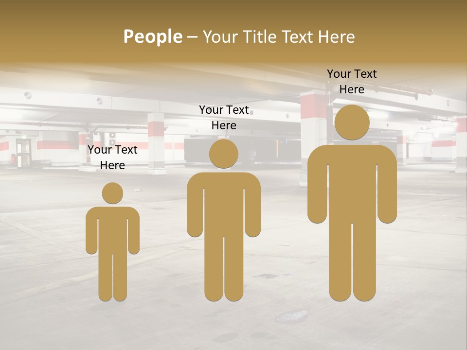 Lot Way Scene PowerPoint Template