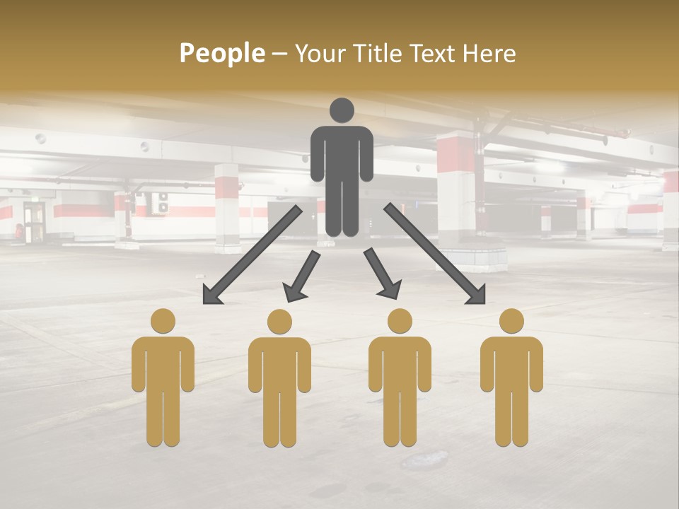 Lot Way Scene PowerPoint Template