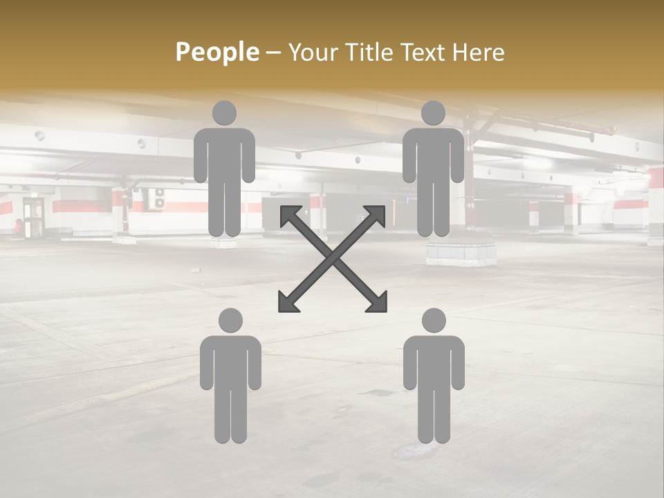 Lot Way Scene PowerPoint Template