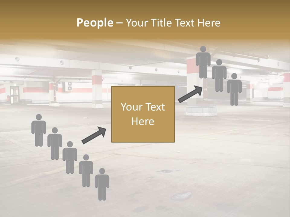 Lot Way Scene PowerPoint Template