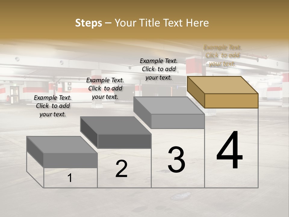 Lot Way Scene PowerPoint Template