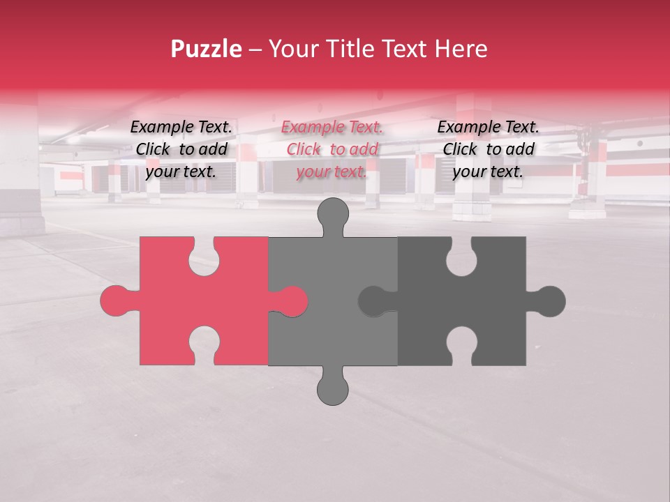 Business View Hangar PowerPoint Template