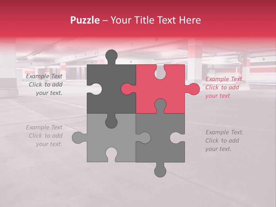 Business View Hangar PowerPoint Template