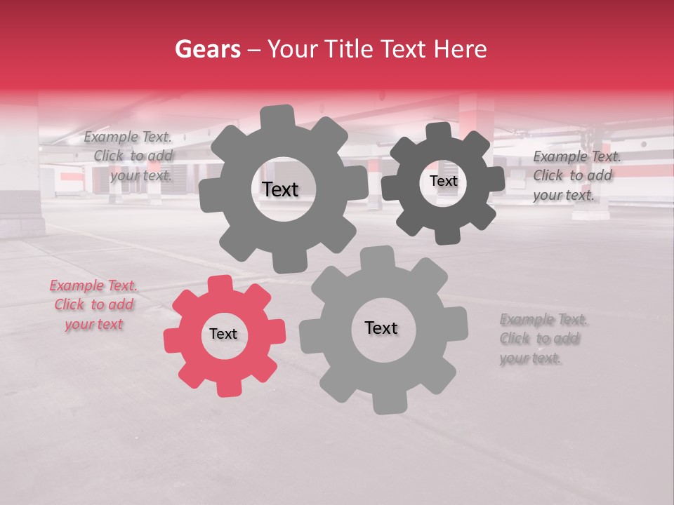 Business View Hangar PowerPoint Template