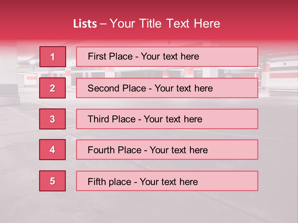 Business View Hangar PowerPoint Template