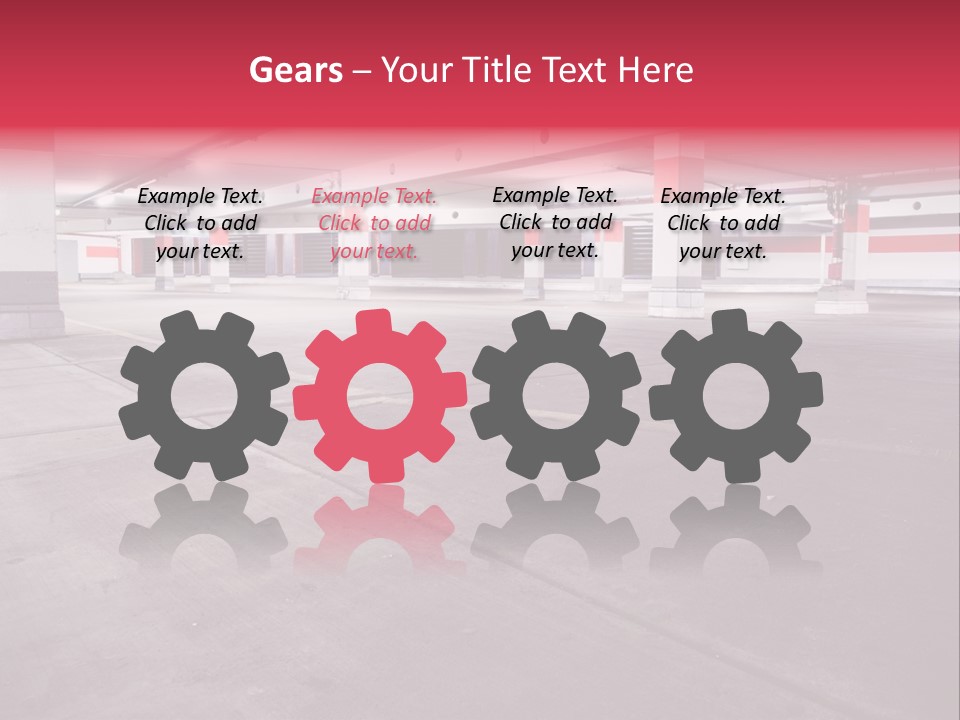 Business View Hangar PowerPoint Template