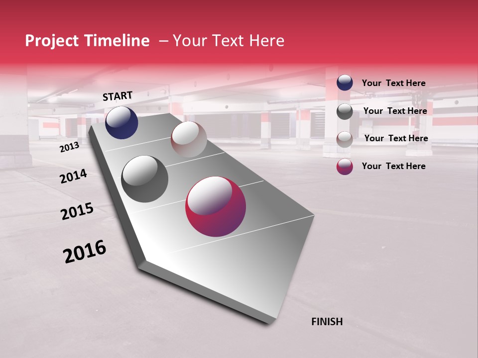 Business View Hangar PowerPoint Template