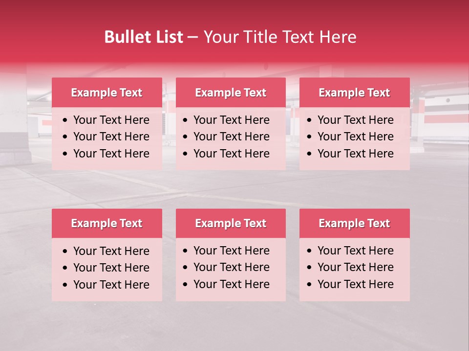 Business View Hangar PowerPoint Template