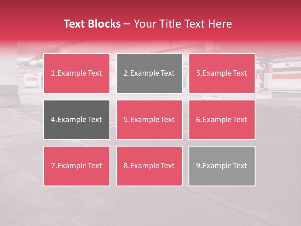 Business View Hangar PowerPoint Template
