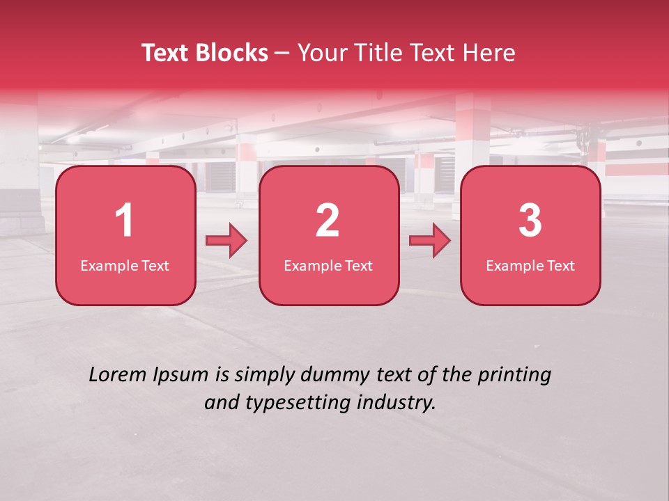 Business View Hangar PowerPoint Template