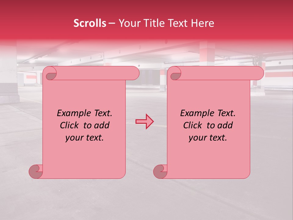 Business View Hangar PowerPoint Template