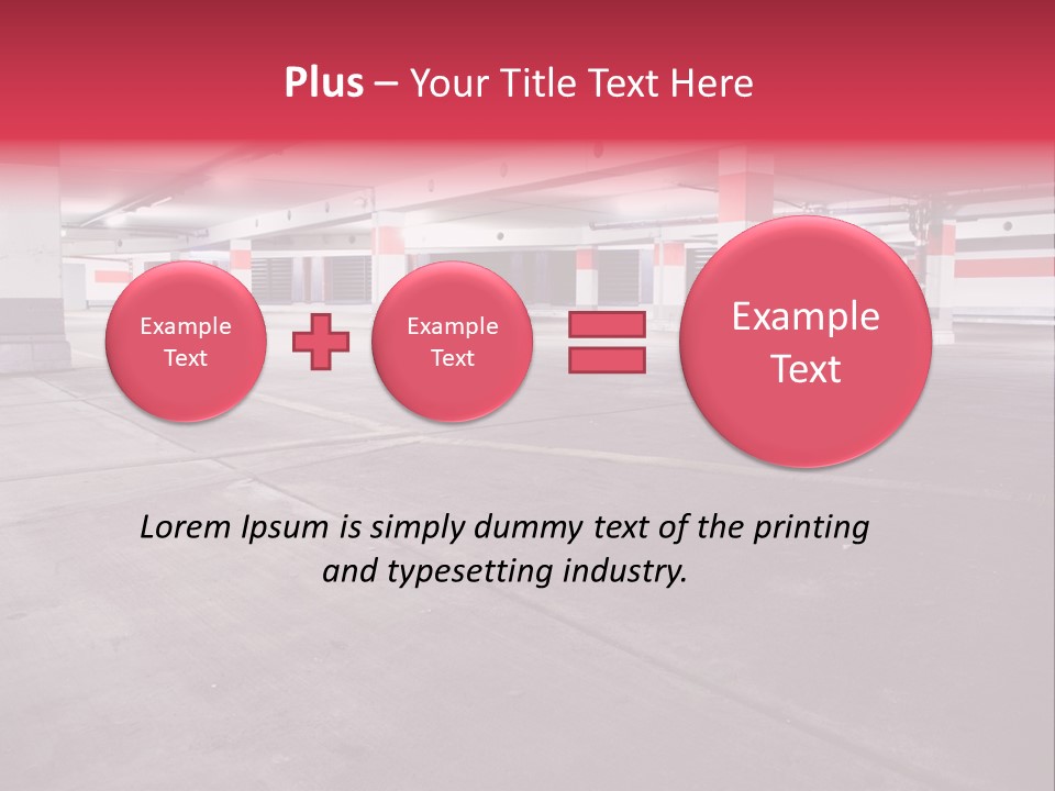 Business View Hangar PowerPoint Template