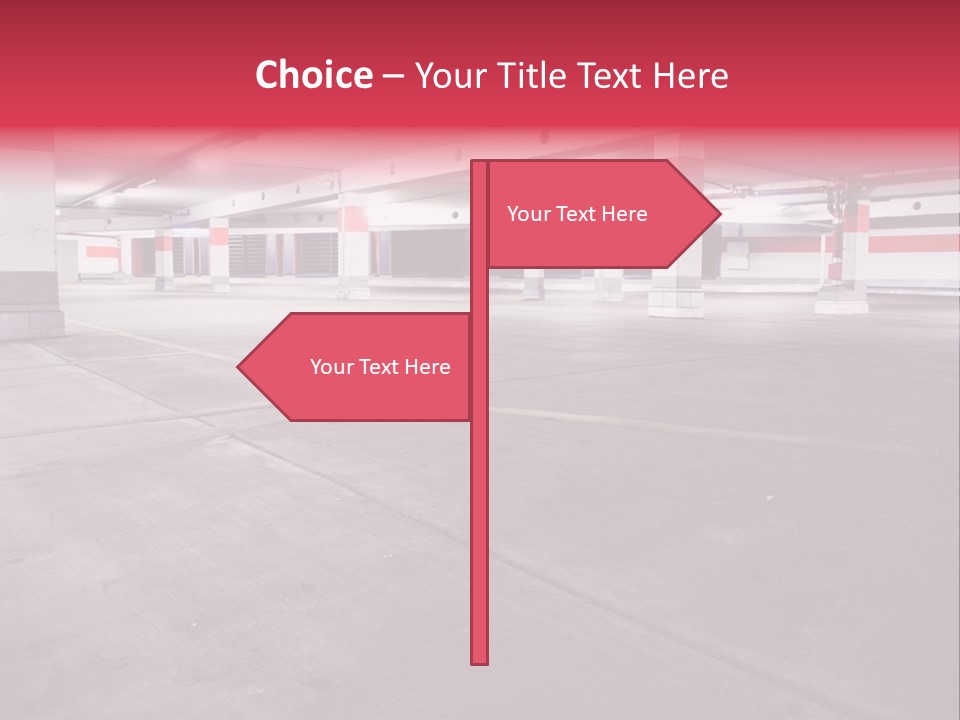 Business View Hangar PowerPoint Template