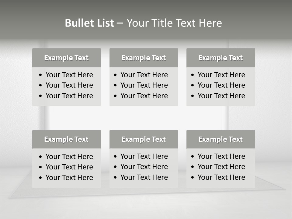 Contract Audience Information PowerPoint Template