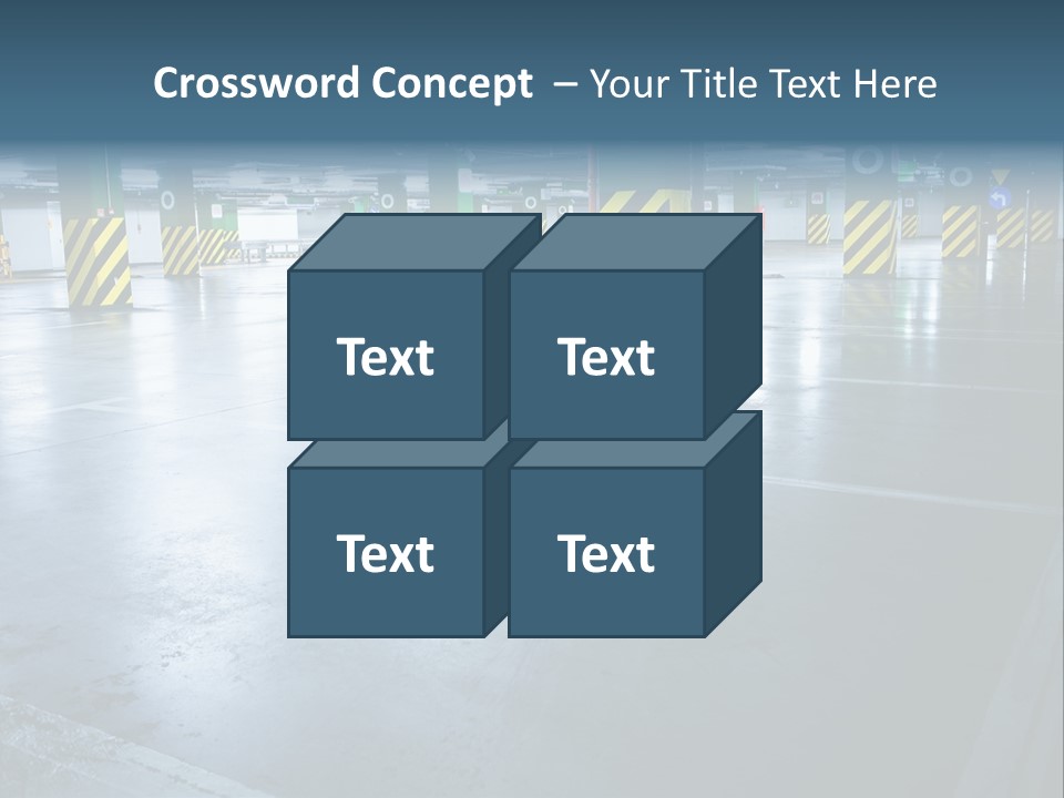 Place Illuminated Night PowerPoint Template