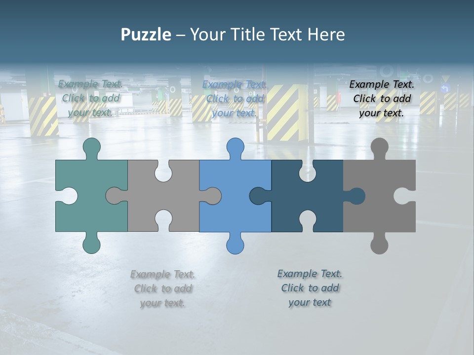 Place Illuminated Night PowerPoint Template
