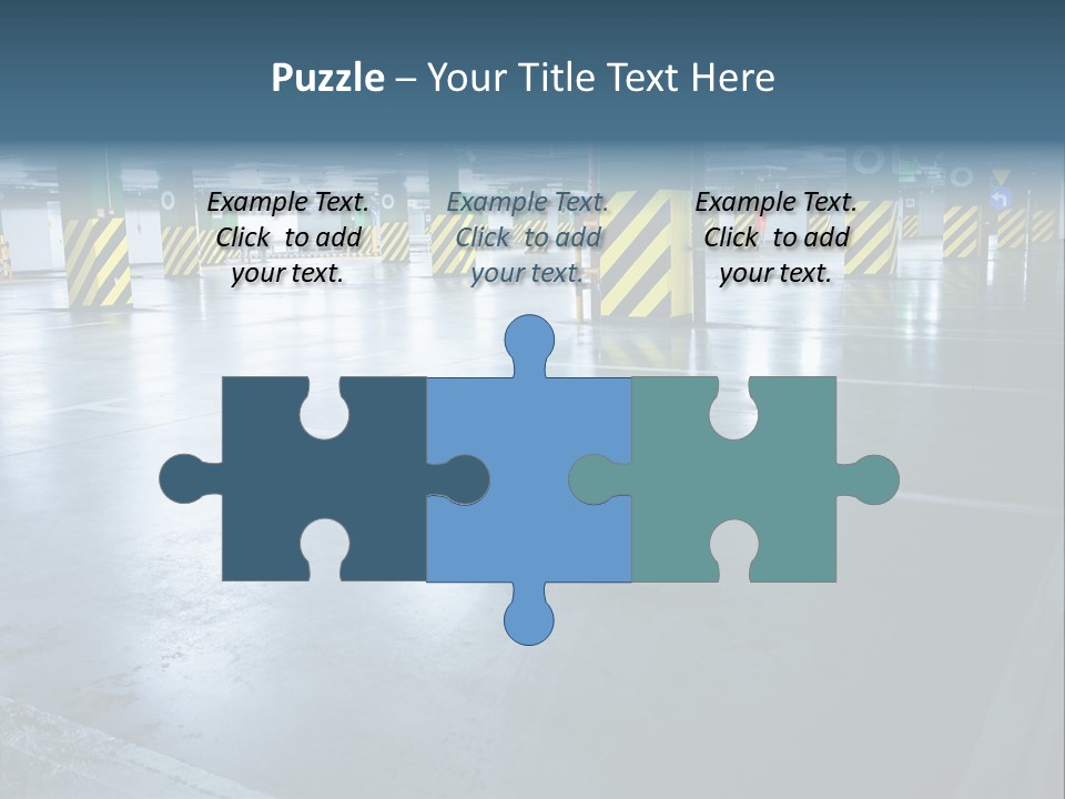 Place Illuminated Night PowerPoint Template