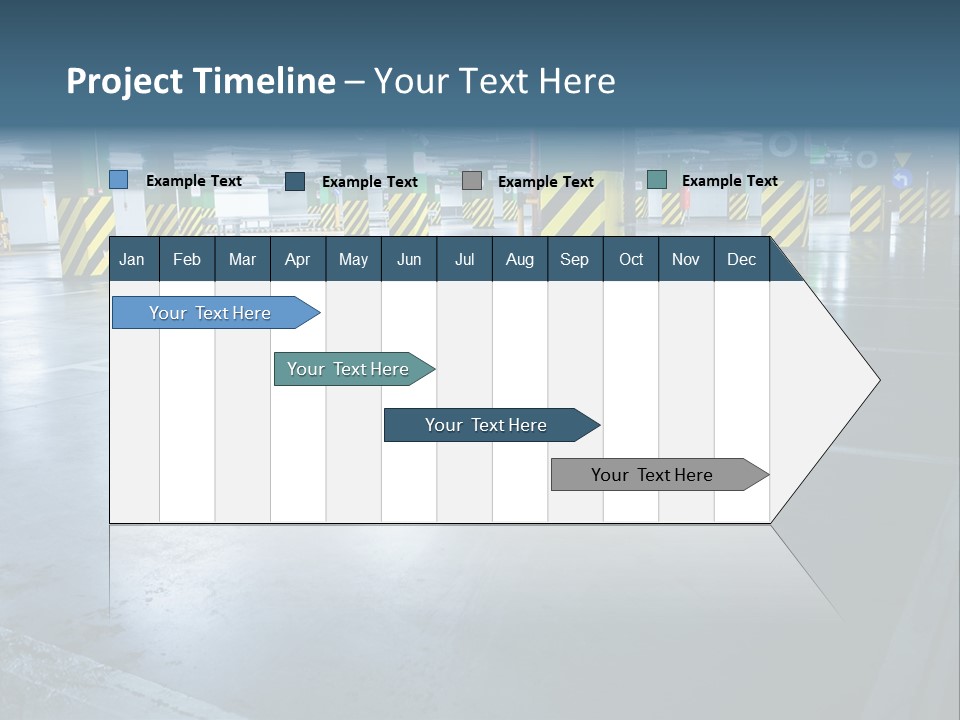 Place Illuminated Night PowerPoint Template