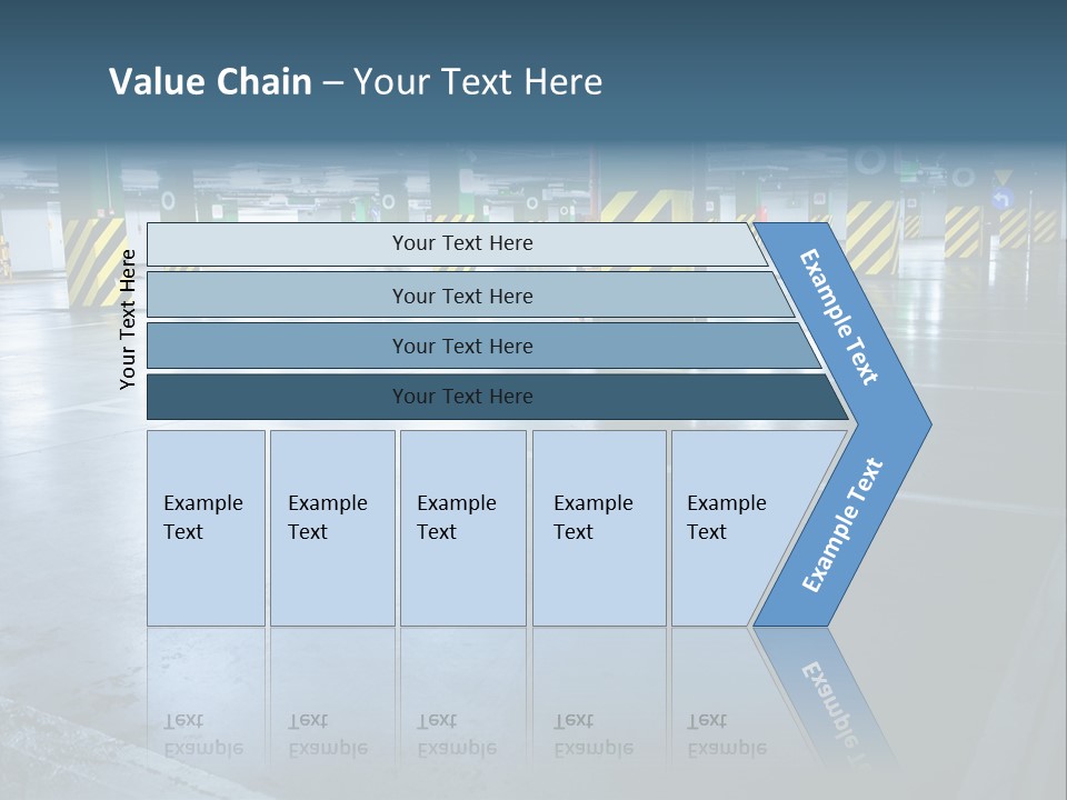 Place Illuminated Night PowerPoint Template