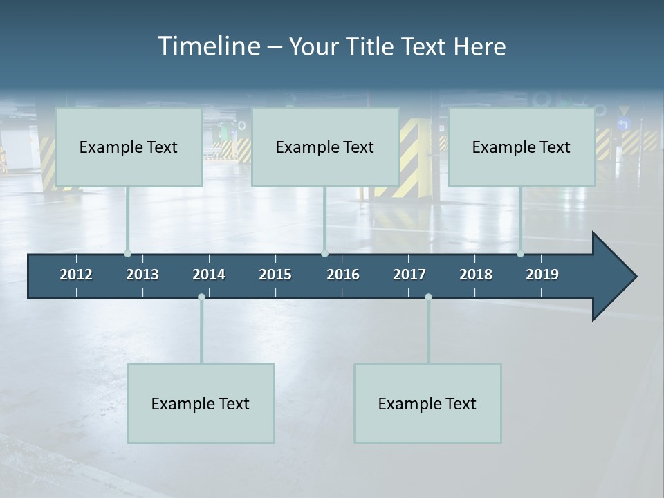 Place Illuminated Night PowerPoint Template