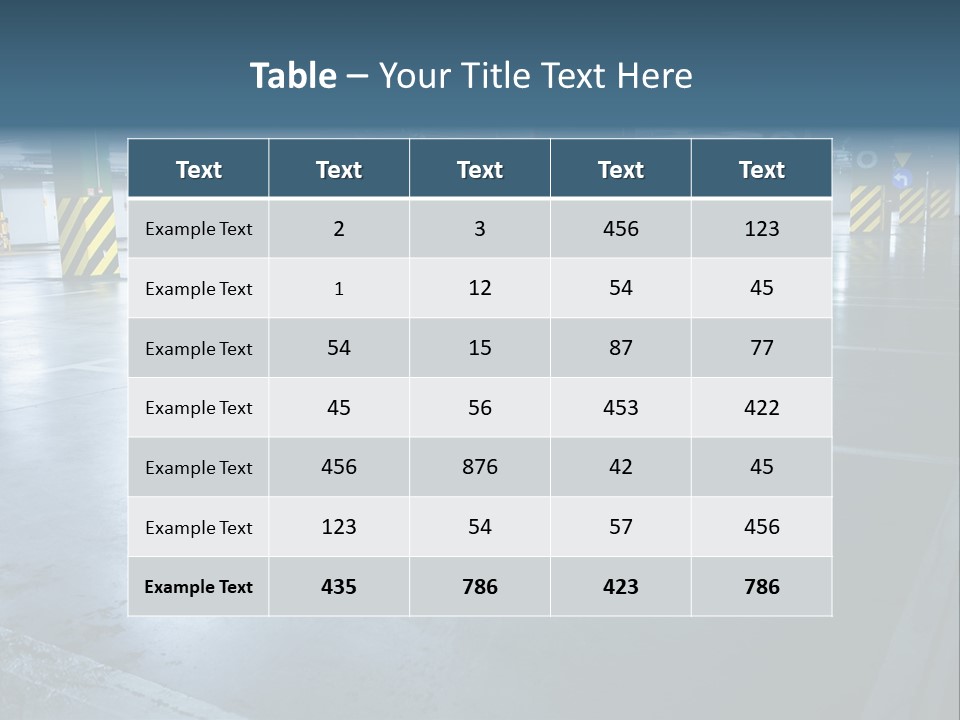 Place Illuminated Night PowerPoint Template