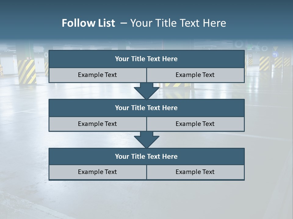 Place Illuminated Night PowerPoint Template