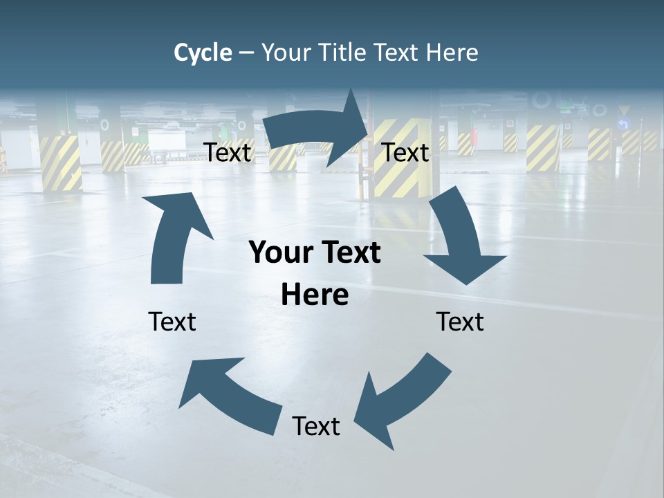 Place Illuminated Night PowerPoint Template