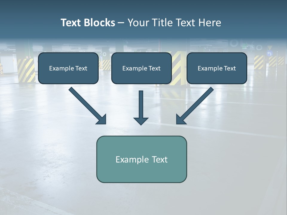 Place Illuminated Night PowerPoint Template