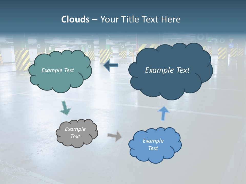 Place Illuminated Night PowerPoint Template