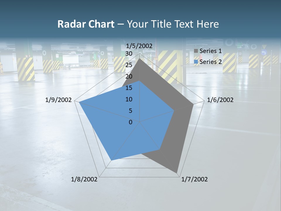 Place Illuminated Night PowerPoint Template
