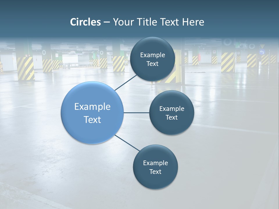 Place Illuminated Night PowerPoint Template