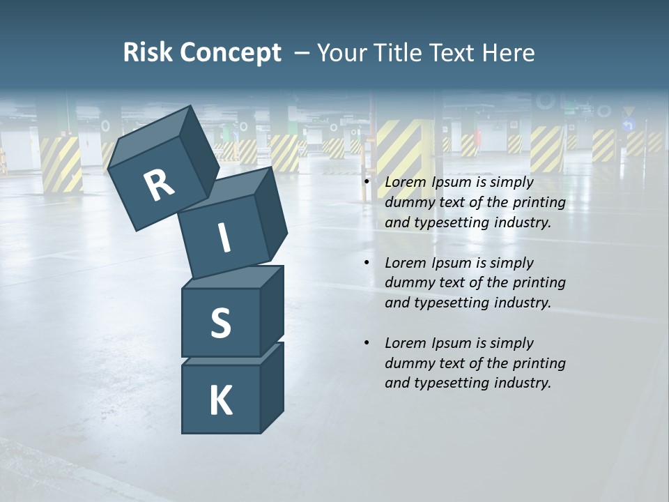 Place Illuminated Night PowerPoint Template