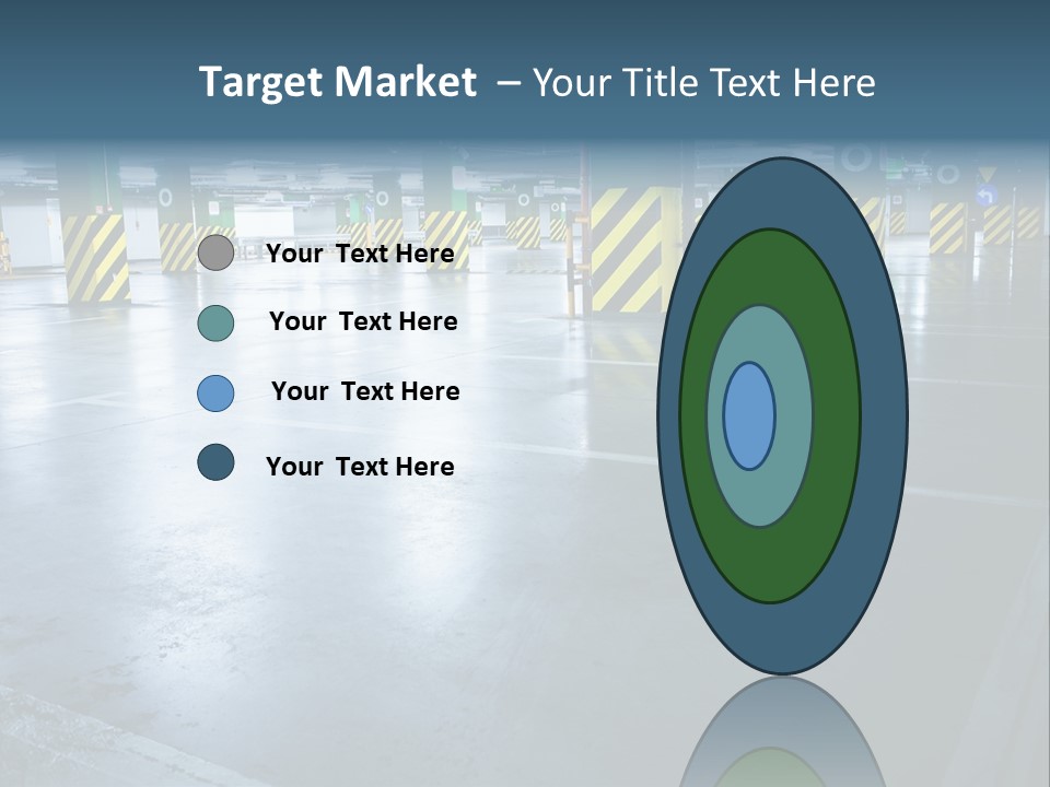 Place Illuminated Night PowerPoint Template