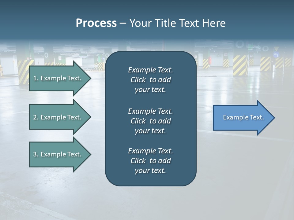Place Illuminated Night PowerPoint Template