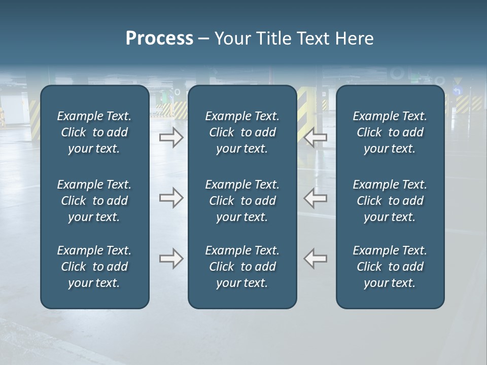Place Illuminated Night PowerPoint Template