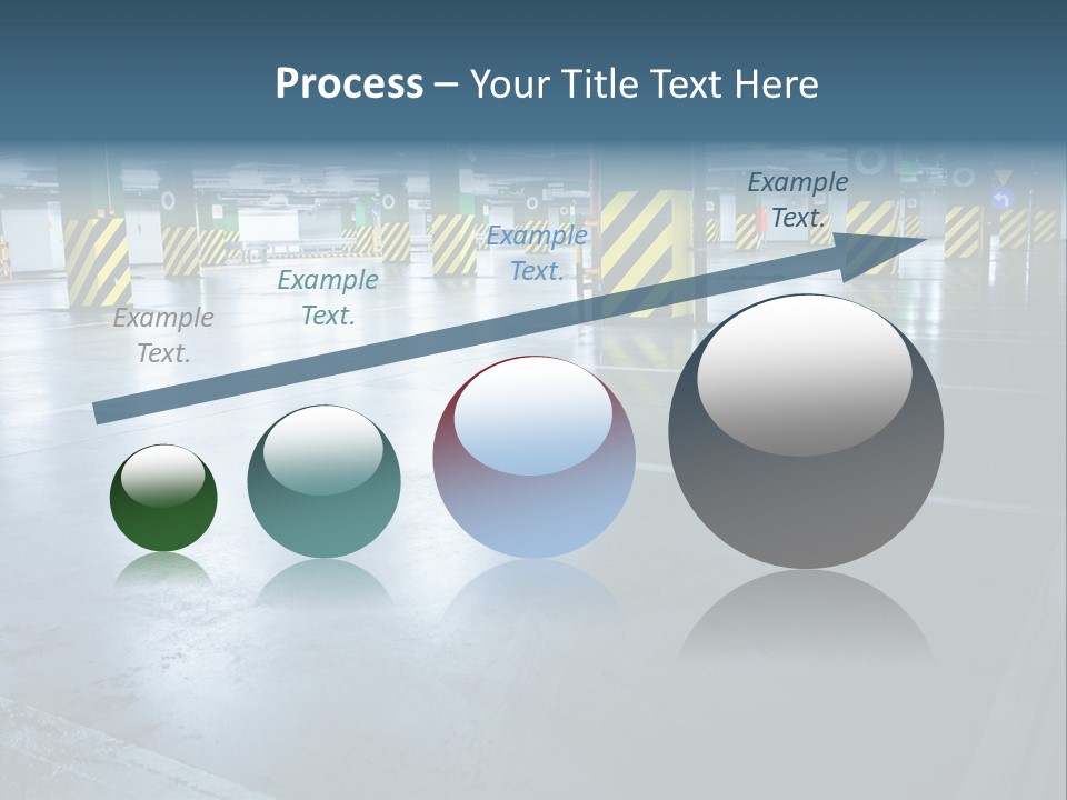 Place Illuminated Night PowerPoint Template
